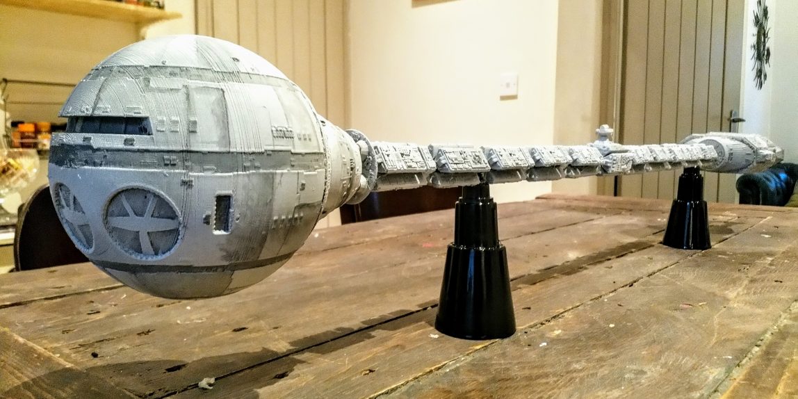 2001 Space Odyssey Discovery One 3D printed model