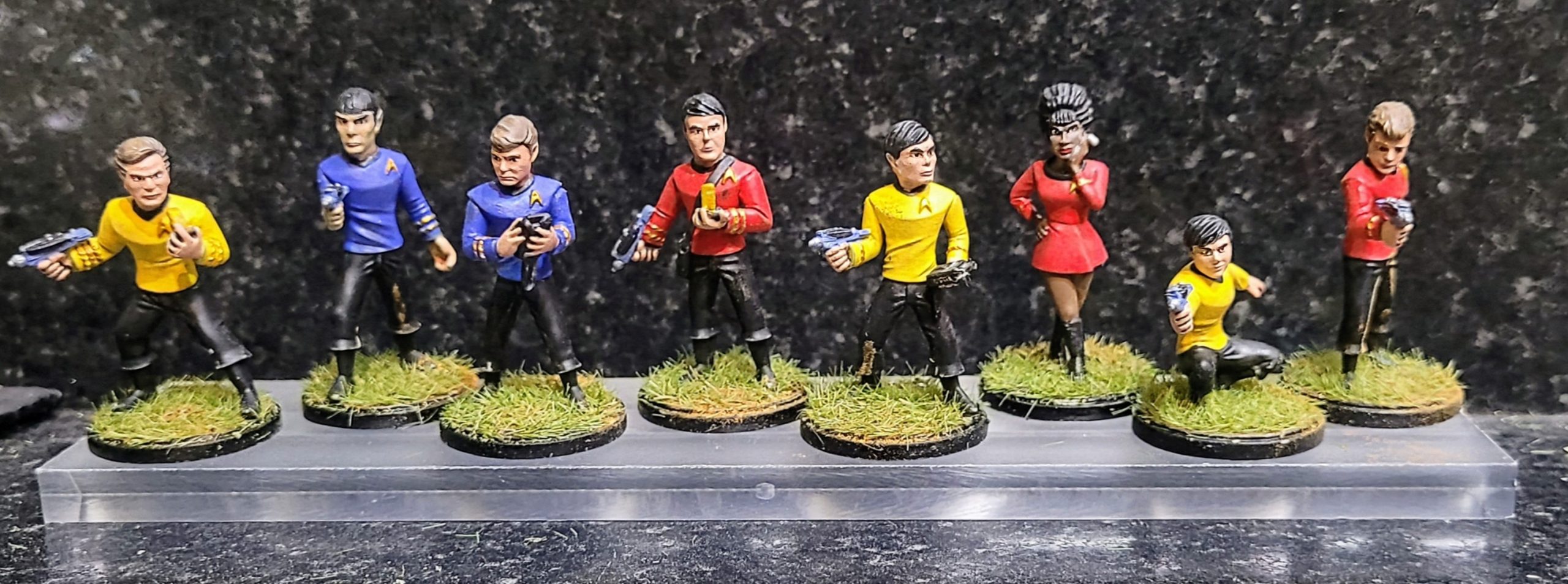 Star Trek Away Missions miniatures.
